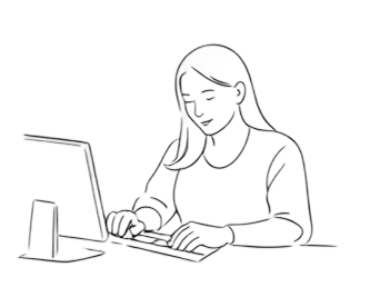 Contact page illustration
